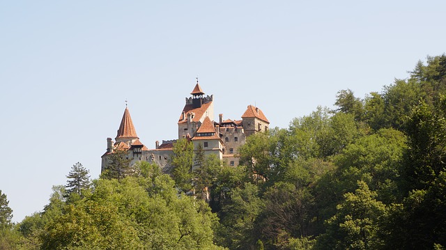 hrad bran v rumunsku